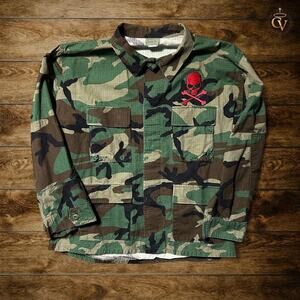 Vintage punk battle jacket xl